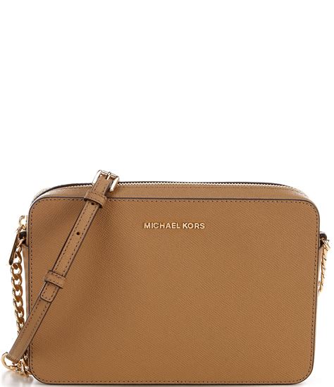 michael kors jet set travel large chain strap crossbody bag|Michael Kors jet set item.